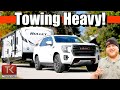 Travel Trailer Towing with the 2021 GMC Yukon AT4 - Properly Testing the NEW Air Suspension!