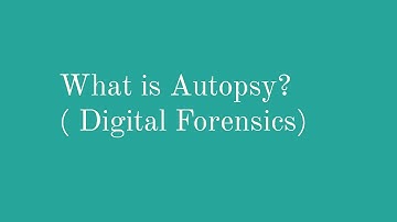 Digital forensics using Autopsy in Kali Linux