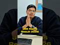 JEE Mains Result 2026 Latest Update 😱 Shocking Reaction 💀 #shorts #esaral #iit #jee