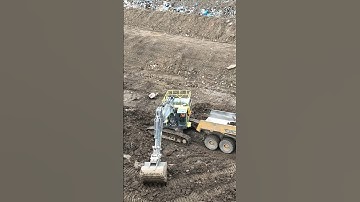 Excavators are the heavy hitters in construction #excavator #dumptruck #dozer #aggregates #volvo