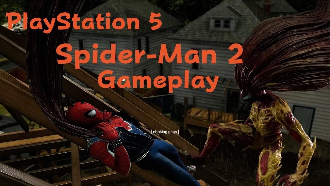 Marvel's Spider-Man 2 gameplay in PlayStation 5