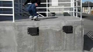 kickflip off dock