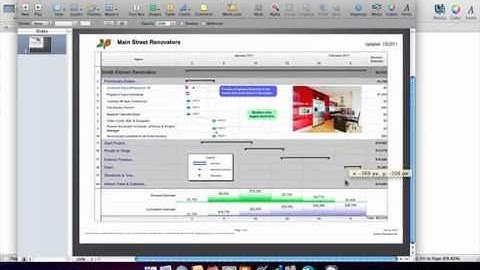 Enhancing schedules in Print Preview - FastTrack Schedule 10 for Mac Tutorial