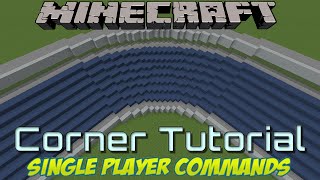 Minecraft Tutorial - Advanced Stadium Corners