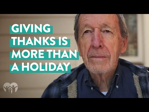Giving Thanks Is More Than A Holiday