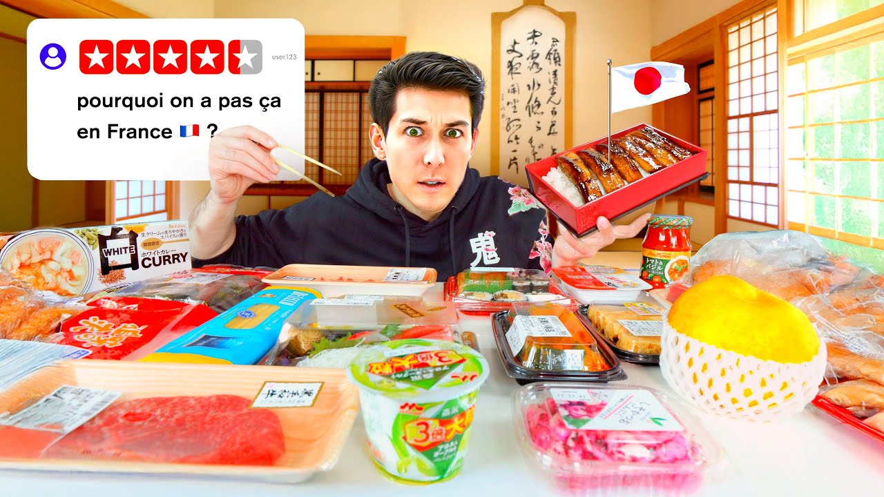 Ce que je mange réellement au Japon
