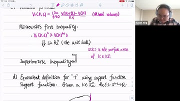 Sudan Xing "On Lp-Brunn-Minkowski type and Lp-isoperimetric type inequalities for measures"