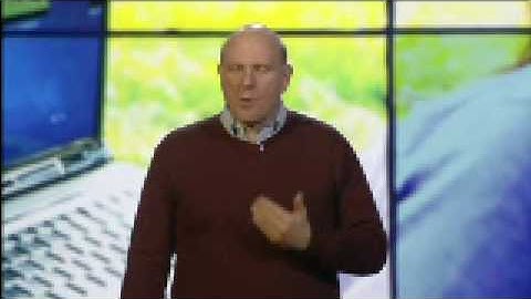 Microsoft at CES 2009: Steve Ballmer on Today