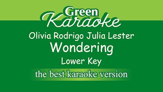 Olivia Rodrigo, Julia Lester - Wondering (Male Karaoke) chords