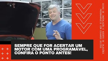 SEMPRE ANTES DE ACERTAR UM CARRO COM UMA PROGRAMÁVEL, CONFIRA O PONTO