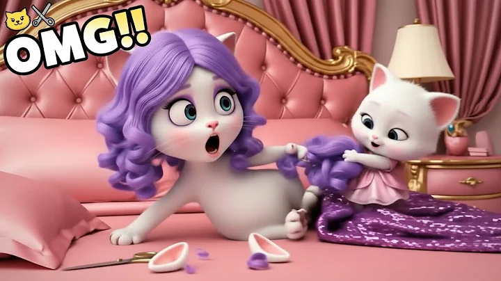 😼✂️OMG!!  The naughty kitten cuts off its stepmother's hair, making her a laughingstock…Ai Cat Story