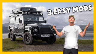 3 QUICK MODIFICATIONS TO TRANSFORM YOUR LAND ROVER