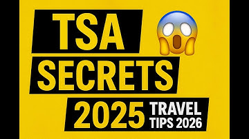 10 TSA Secrets They Don’t Want You to Know in 2025 ✈️ Travel Hacks & Airport Tips
