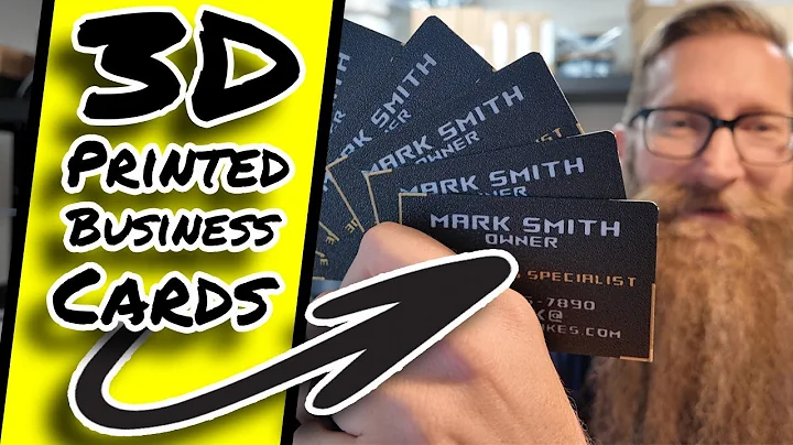 DIY 3D Printed Business Cards: Slicer Fails & Epic Revisions! 🖨️🔥