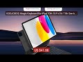 GOOJODOQ Magic Keyboard for iPad 10th 10.9 A16 11th Gen keyboard C... — Best Deal 2026 | Shop Now!