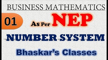 01 #NUMBER SYSTEM IN KANNADA AS PER NEP- BUSINESS MATHS -IN KANNADA-PART-01