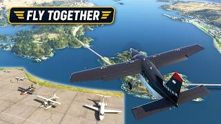 VFR Group Flight LIVE ✈︎ Scottish Highlands on VATSIM