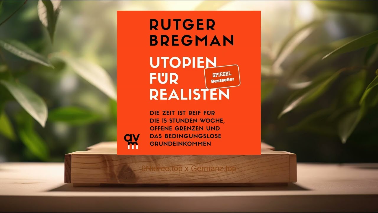 [Rezensiert] Utopien für Realisten (Rutger Bregman) Zusammengefasst.
