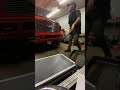 Race truck hits the scales