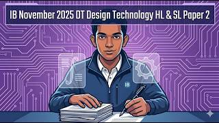 IB DT Q6 a-b Paper 2 November 2025 Design Technology HL/SL N25