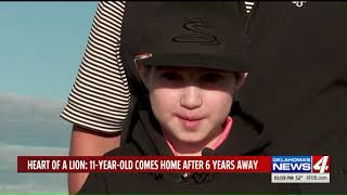 11-year-old with second heart transplant finally returns to Lexington after years away