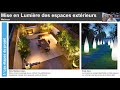 Webinar  mise en lumire des espaces extrieurs