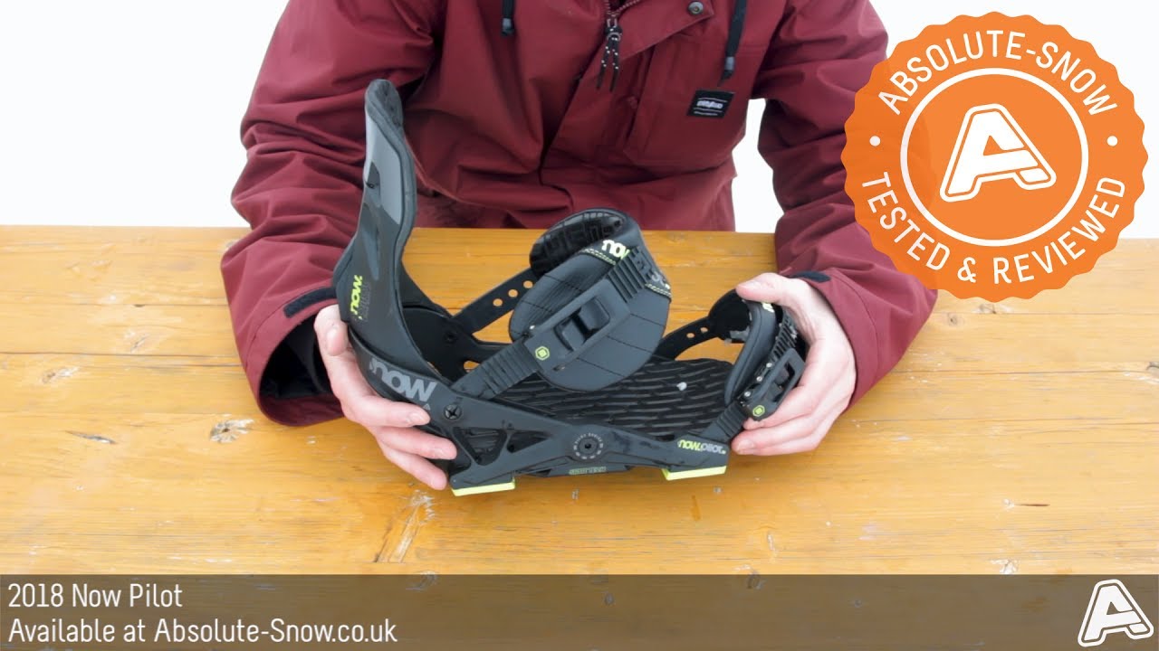 2017 / 2018 | Now Pilot Snowboard Bindings | Video Review - YouTube