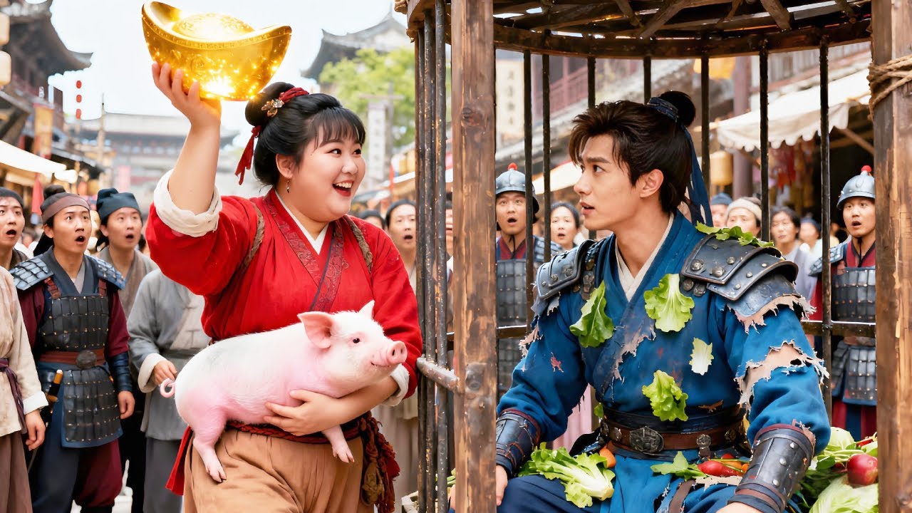 Pig-Selling Plump Girl Spent All Her Savings On Disabled, Shunned General—Her Savior! Love Begins!