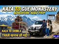 Kaza to Shimla 418km EPIC JOURNEY | THAR DPF FILTER CLOGGED | Spiti Valley Road Trip 2026