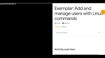 Exemplar: Add and manage users with Linux commands || #qwiklabs || #coursera  [With Explanation🗣️]