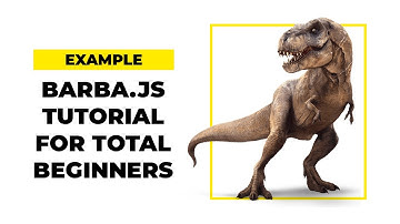 Barba.js Tutorial - Example