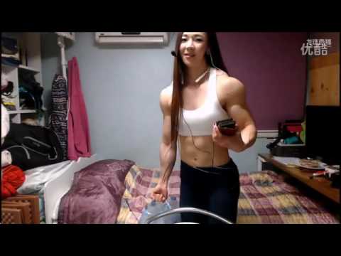 Yeon's happy groceries lifting - YouTube