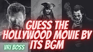 Guess The Movie By Its BGM | Hollywood Movies Challenge | VRI Boss screenshot 5