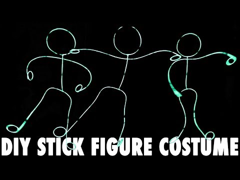 Video: EL Wire Stick Man Suit: 7 Langkah