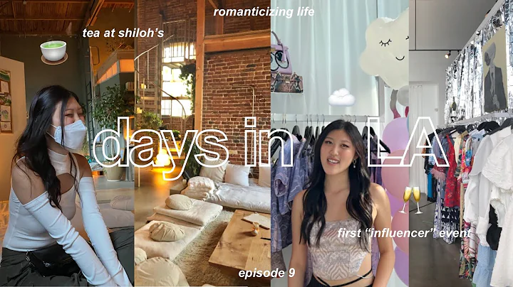 ROMANTICIZING LIFE SERIES   LA vlog, tea at shiloh...