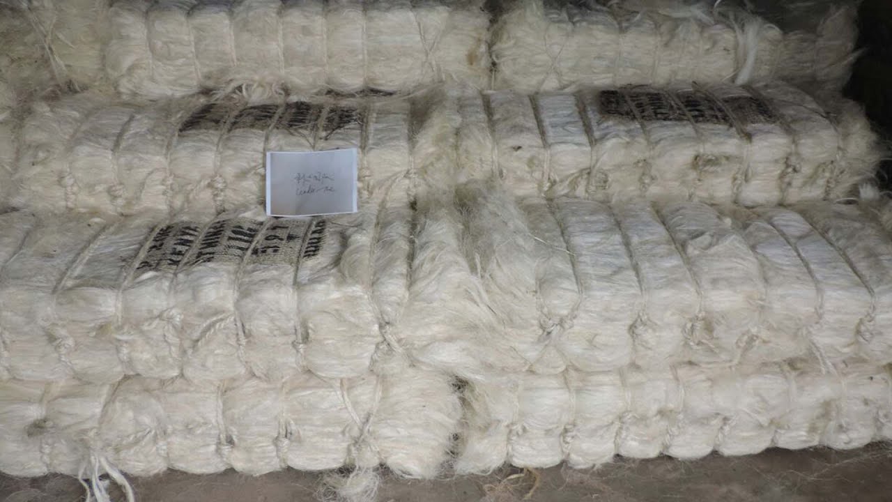Latest 100 Kg Hydrlic Fiber Balling Machine - YouTube