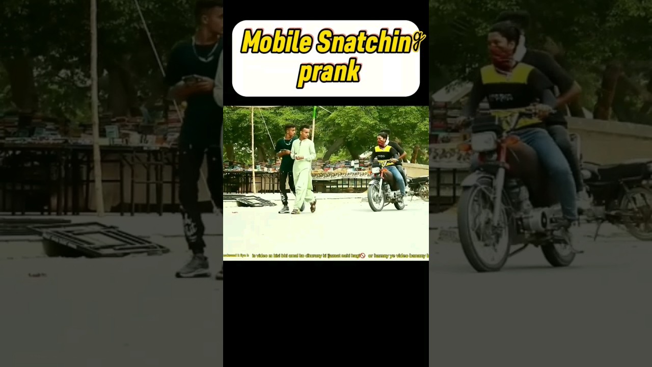 Mobile Snatching prank | short part | By system bhai 