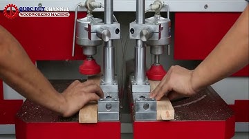 Máy phay mộng dương CNC I Máy đánh mộng dương 1 đầu CNC-200