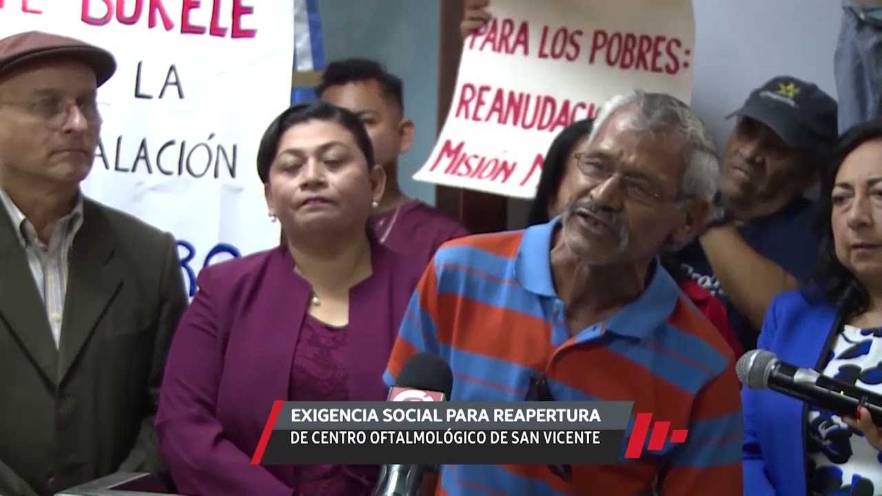 EXIGENCIA SOCIAL PARA REAPERTURA DE CENTRO OFTAMOLÓGICO DE SAN VICENTE GENTVÉ OPINIONES 13 DE AGOS newspaper mockup