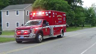 Pepperell Fire Department | Ambulance 2 Responding