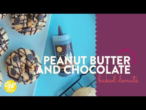 Peanut Butter and Chocolate Baked Donuts Recipe