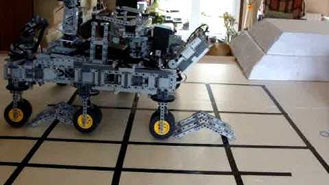 CURIOSITY ROBOTC LEGO NXT part 1 / 4