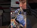 Stunning Gold & Blue Dutch Pouring Technique Acrylic Art #pouring #acrylic #abstract #painting