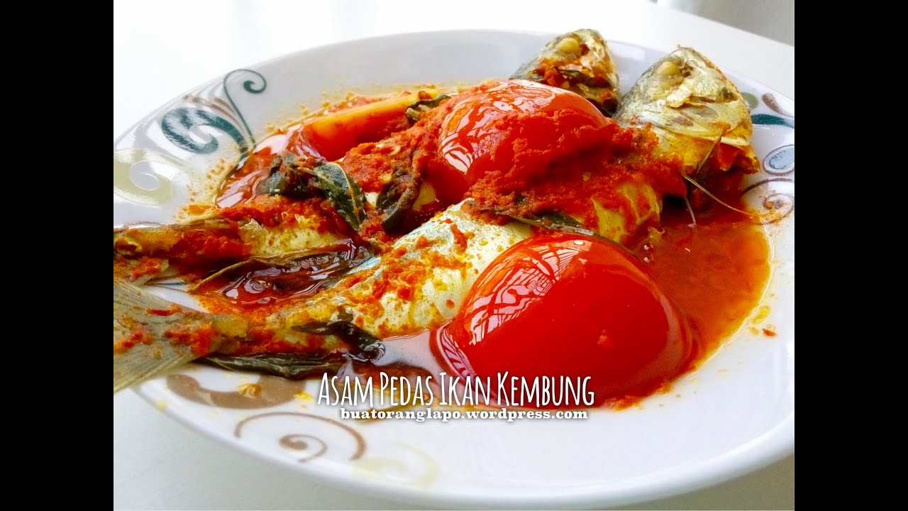 Asam Pedas Ikan Kembung Istimewa - YouTube