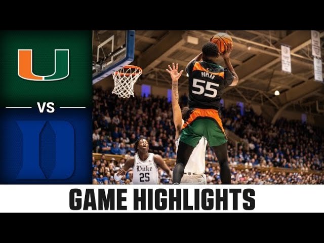 Wake Forest vs. Duke Men's Basketball Highlights (2021-22) 