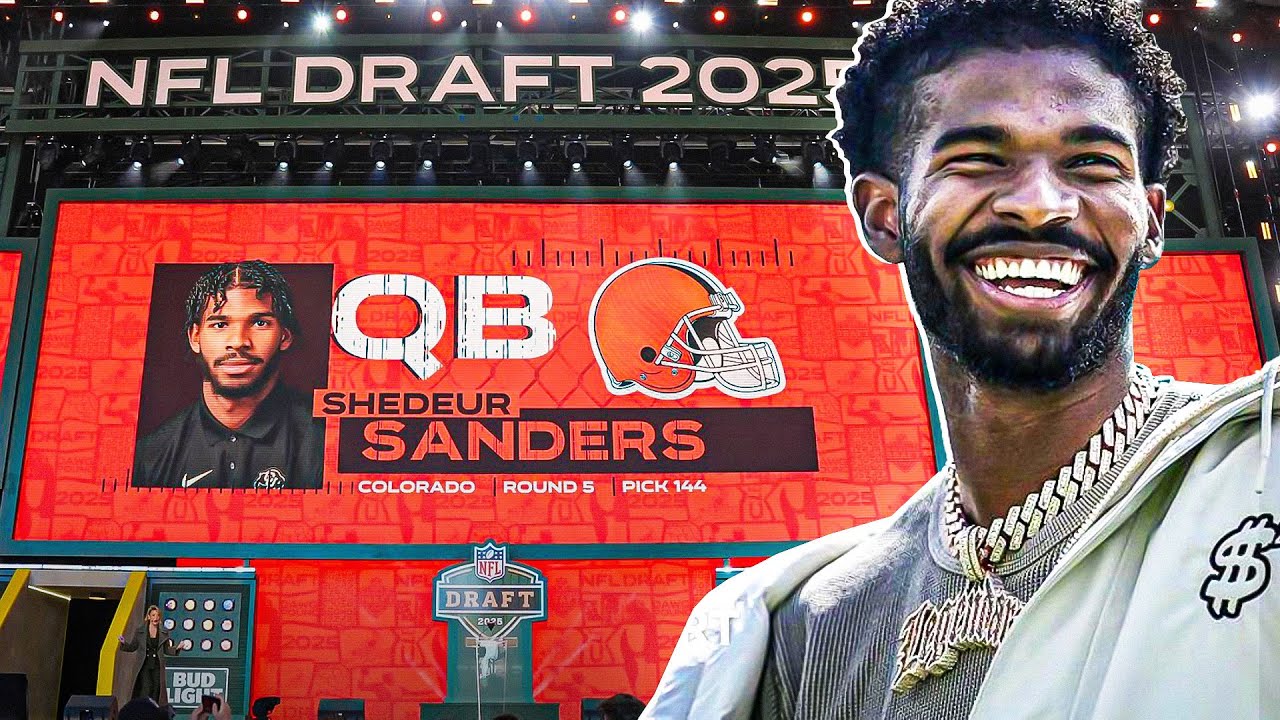 SHEDEUR SANDERS Just Became a CLEVELAND BROWN!