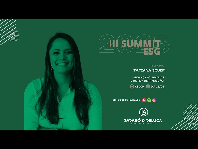 III Summit ESG 2025: Tatiana Squeff
