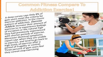 What Is Exercise Addiction And Its Risk Elements!