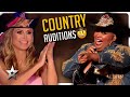 Best Country Music Auditions from America&#39;s Got Talent!