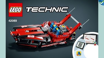42089 A Power Boat LEGO® Technic Manual at the Brickmanuals Instruction Archive